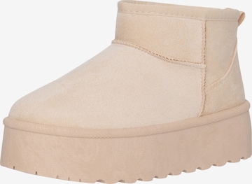 Salinyang Boots i beige: forside