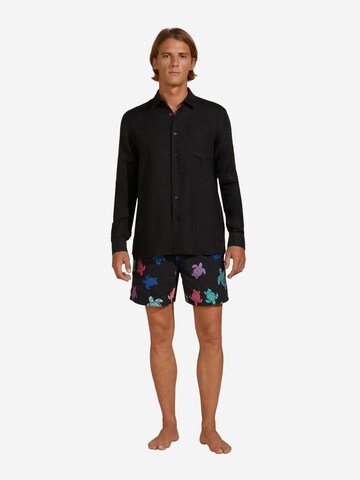Vilebrequin Regular Fit Hemd‌‌‌‌‌ in Schwarz