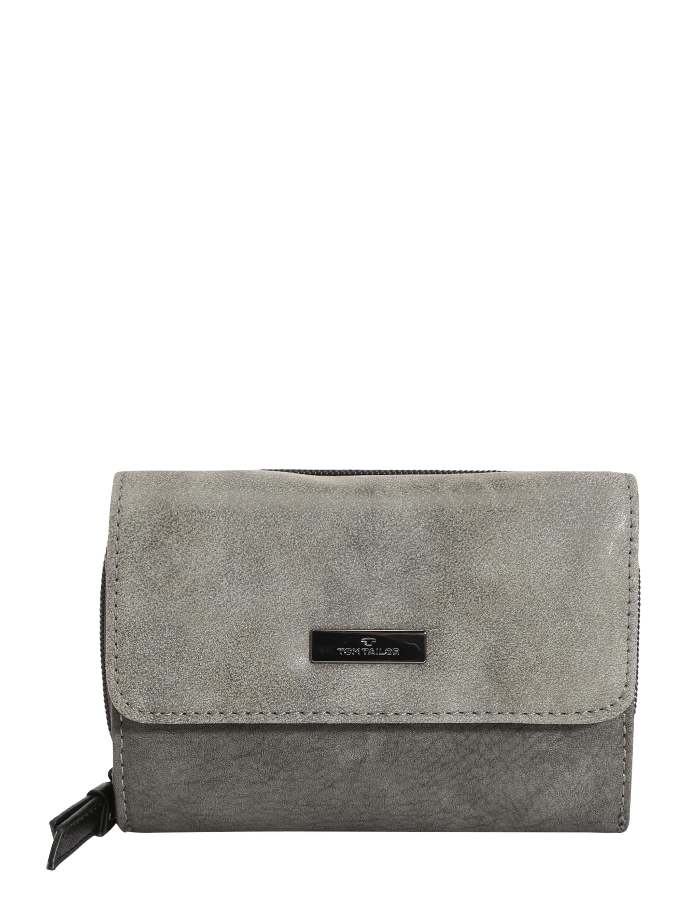 TOM TAILOR Wallet 'Elin' in Grey: front