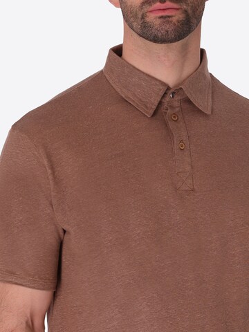 T-Shirt 'Royan' Distretto12 en marron