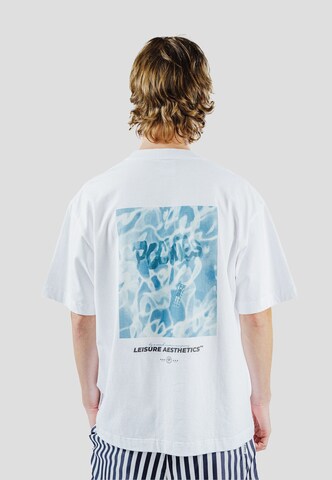 T-Shirt 'Pool' Pockies en blanc : devant