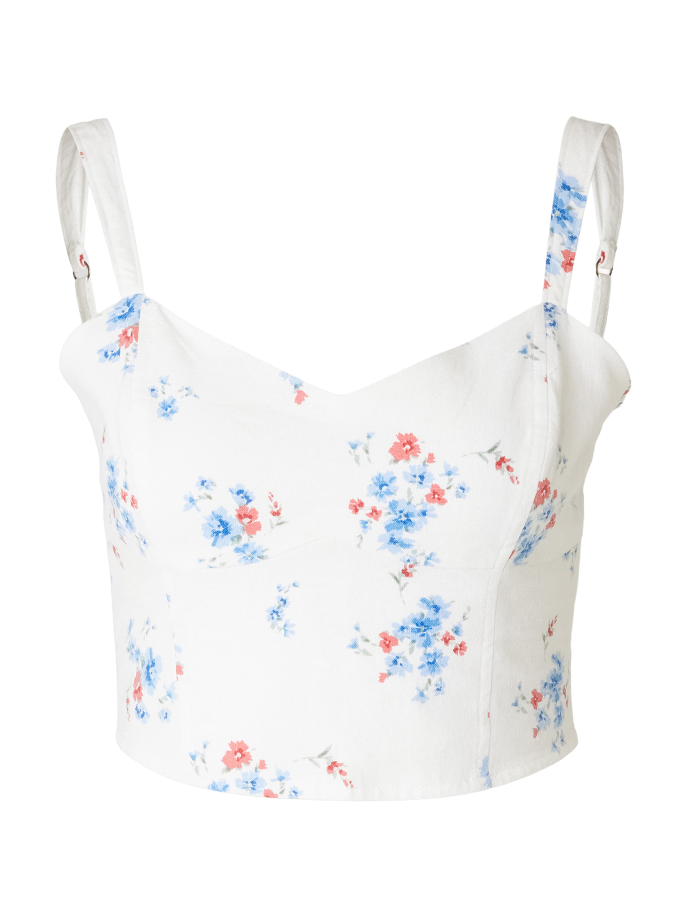 HOLLISTER Bluse i hvid: forside