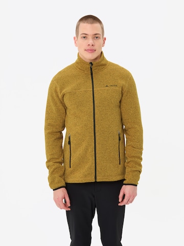 VAUDE Outdoorjas 'Rienza' in Geel: voorkant