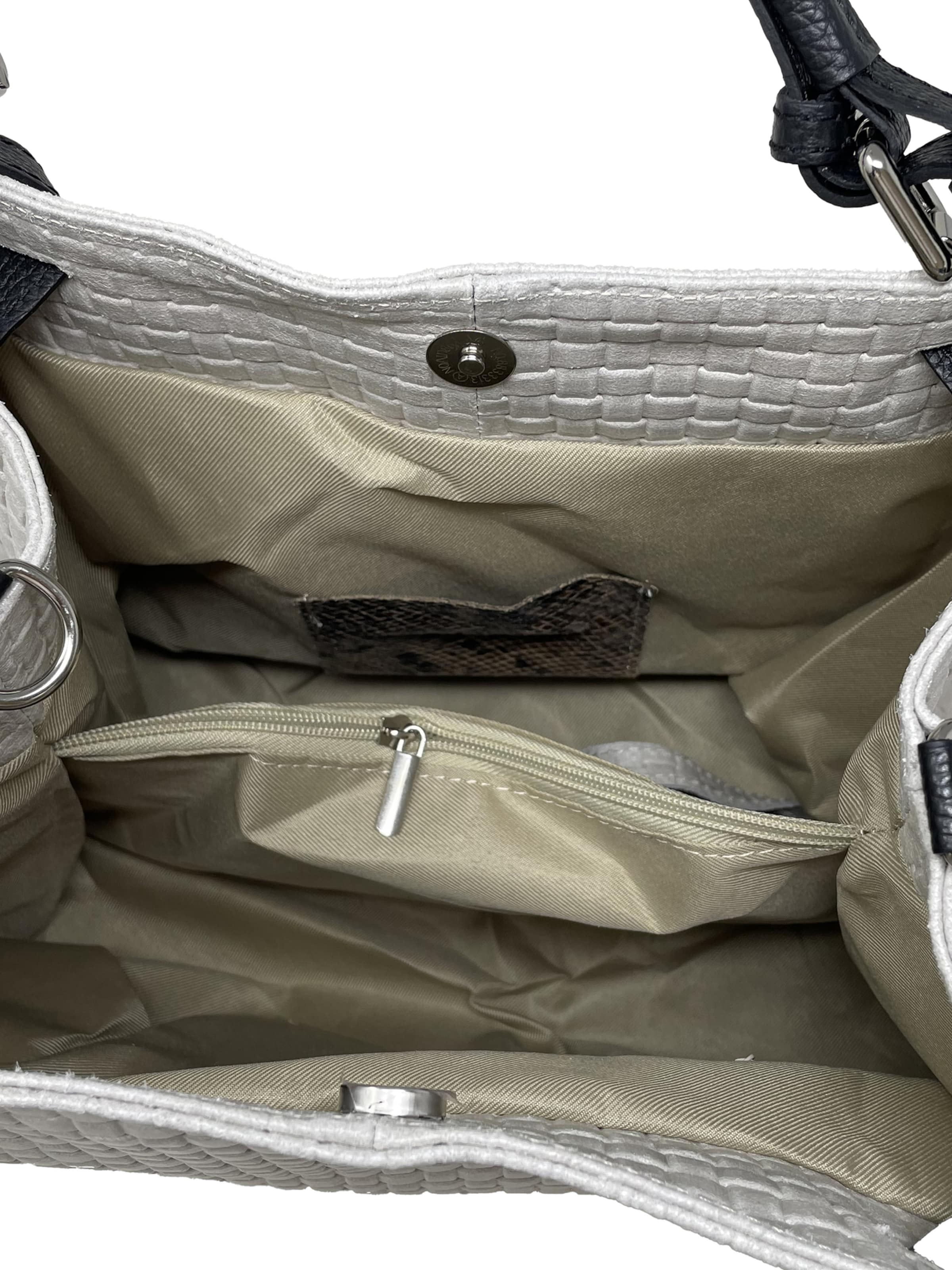 CHICCA BORSE Handbag in White