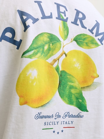 JACK & JONES Футболка 'JORSUMMER' в Белый