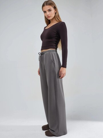 Busem Loosefit Hose in Grau