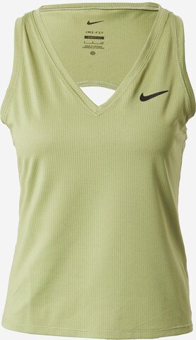 Haut de sport 'Victory' NIKE en vert : devant