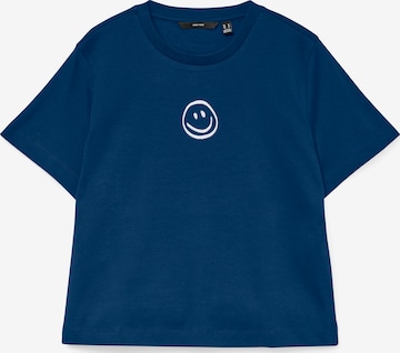 VERO MODA Shirt in Blue: front