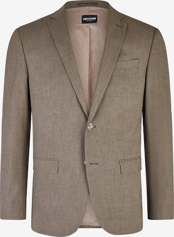 Coupe regular Veste de costume HECHTER PARIS en beige : devant