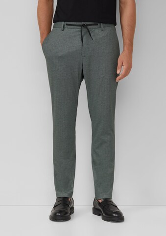 s.Oliver BLACK LABEL Обычный Штаны в Зеленый: спереди