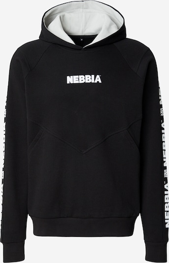 NEBBIA Sportska sweater majica 'HERO 300' u crna / bijela, Pregled proizvoda