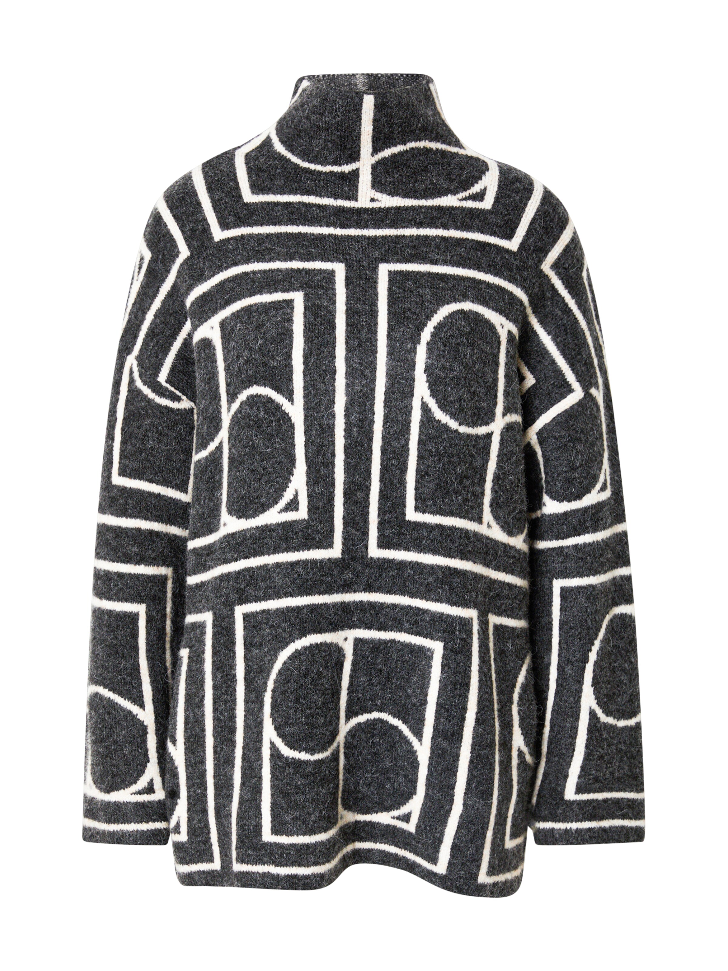 SOAKED IN LUXURY Pullover 'Hedaya' in Schwarz: Vorderseite