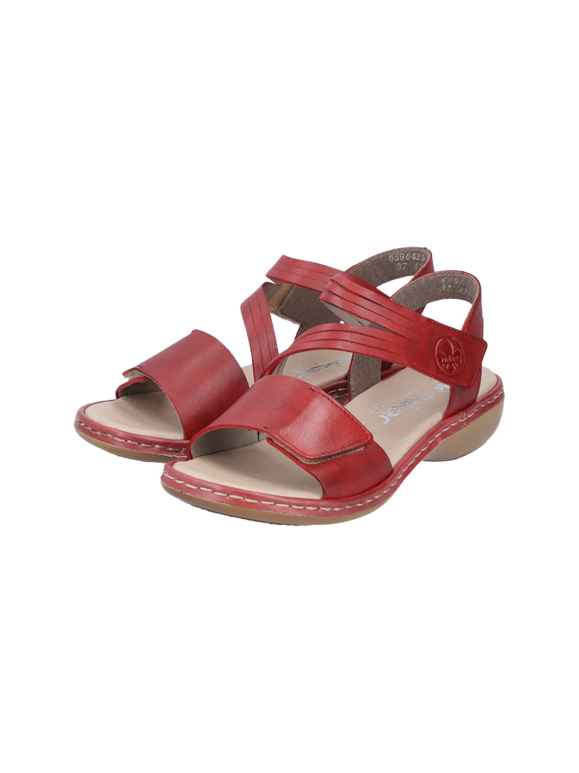 Sandalo di Rieker in rosso