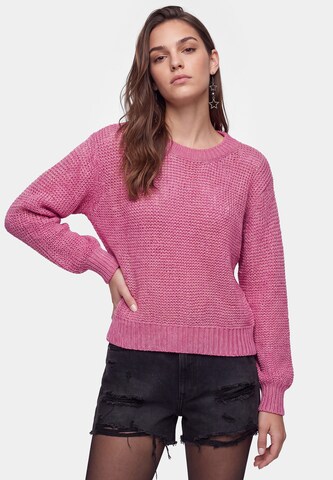 Pull-over myMo ROCKS en rose : devant