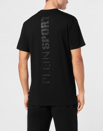 Plein Sport - Camiseta 'Scratch' en negro