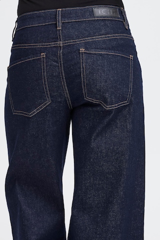 ICHI Wide Leg Jeans 'IHTWIGGY' in Blau