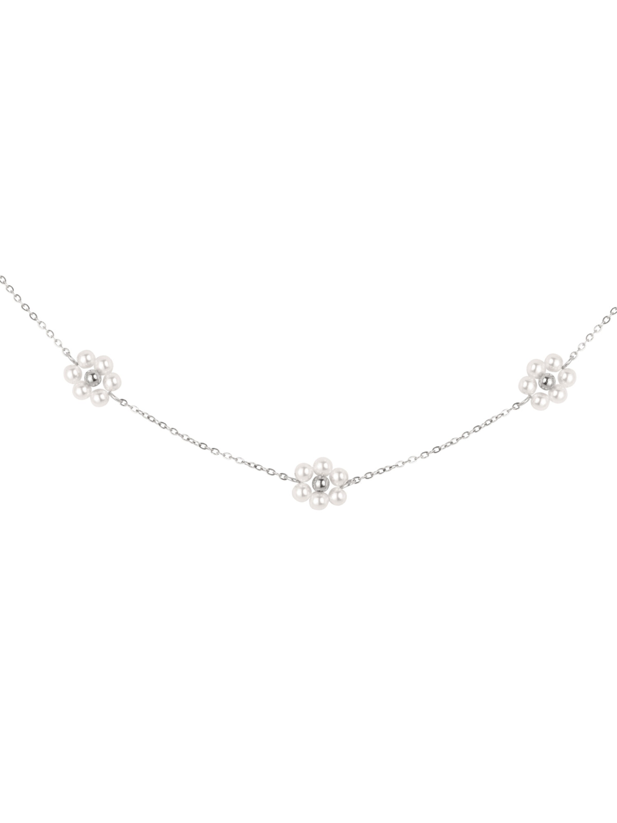 Luamaya Necklace 'Flourish Necklace' in Silver: front
