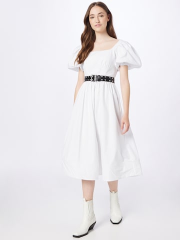 True Decadence فستان بلون أبيض