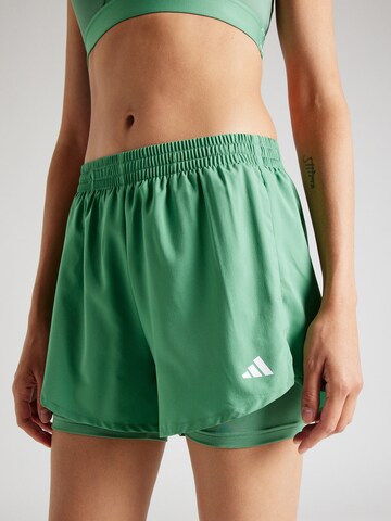 ADIDAS PERFORMANCE Regular Workout Pants 'Minimal Made For Training' in Green