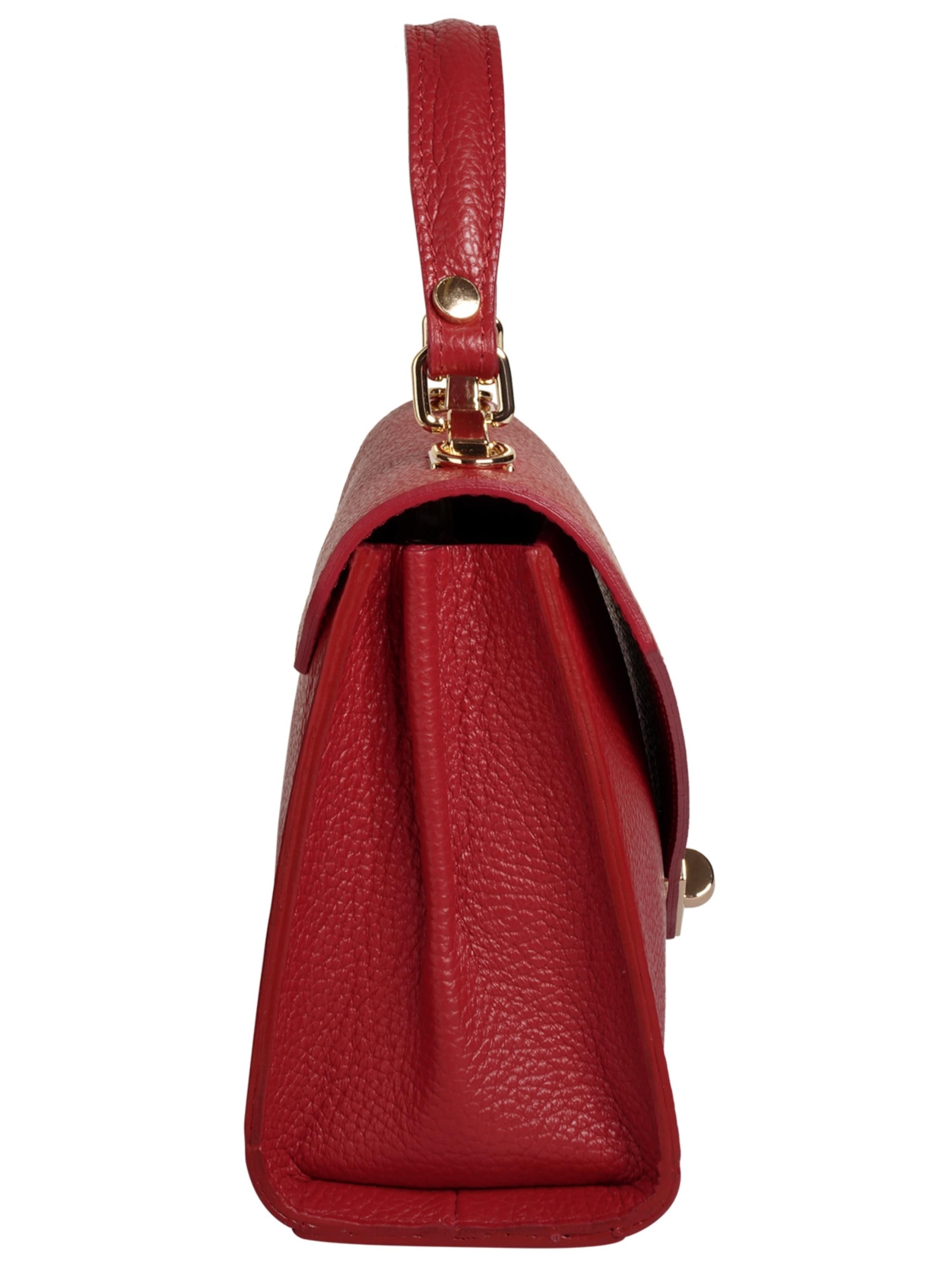 Cluty Handbag in Red