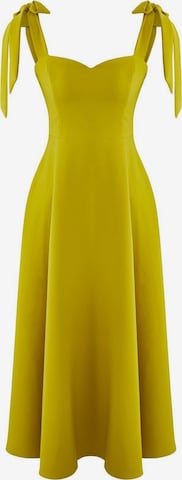 TrendyolHaljina - zelena boja: prednji dio