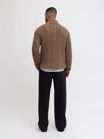 JACK & JONES Pullover in Braun