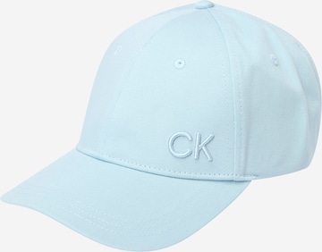 Calvin Klein regular Hætte i blå: forside