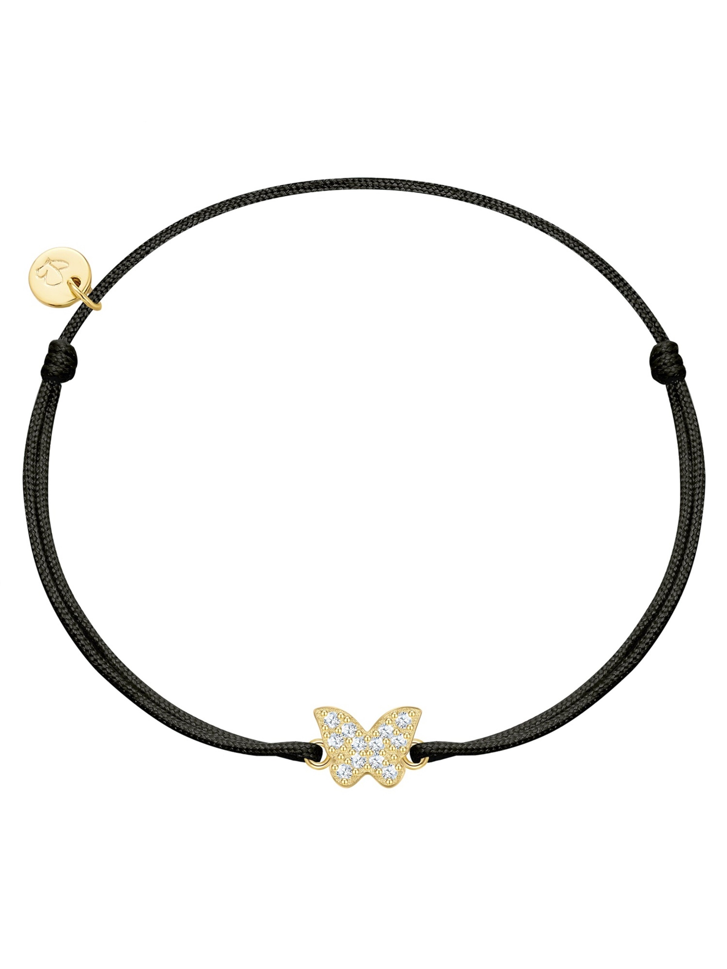 Braccialetto di Glanzstücke München in nero: frontale