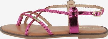 Les Tropéziennes Sandale in Pink: Vorderseite