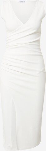 Femme Luxe Koktejlové šaty 'ALYSSA' – bílá: přední strana