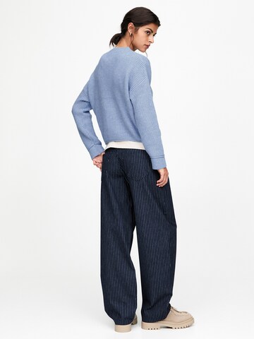 Pull&Bear Pulover | modra barva