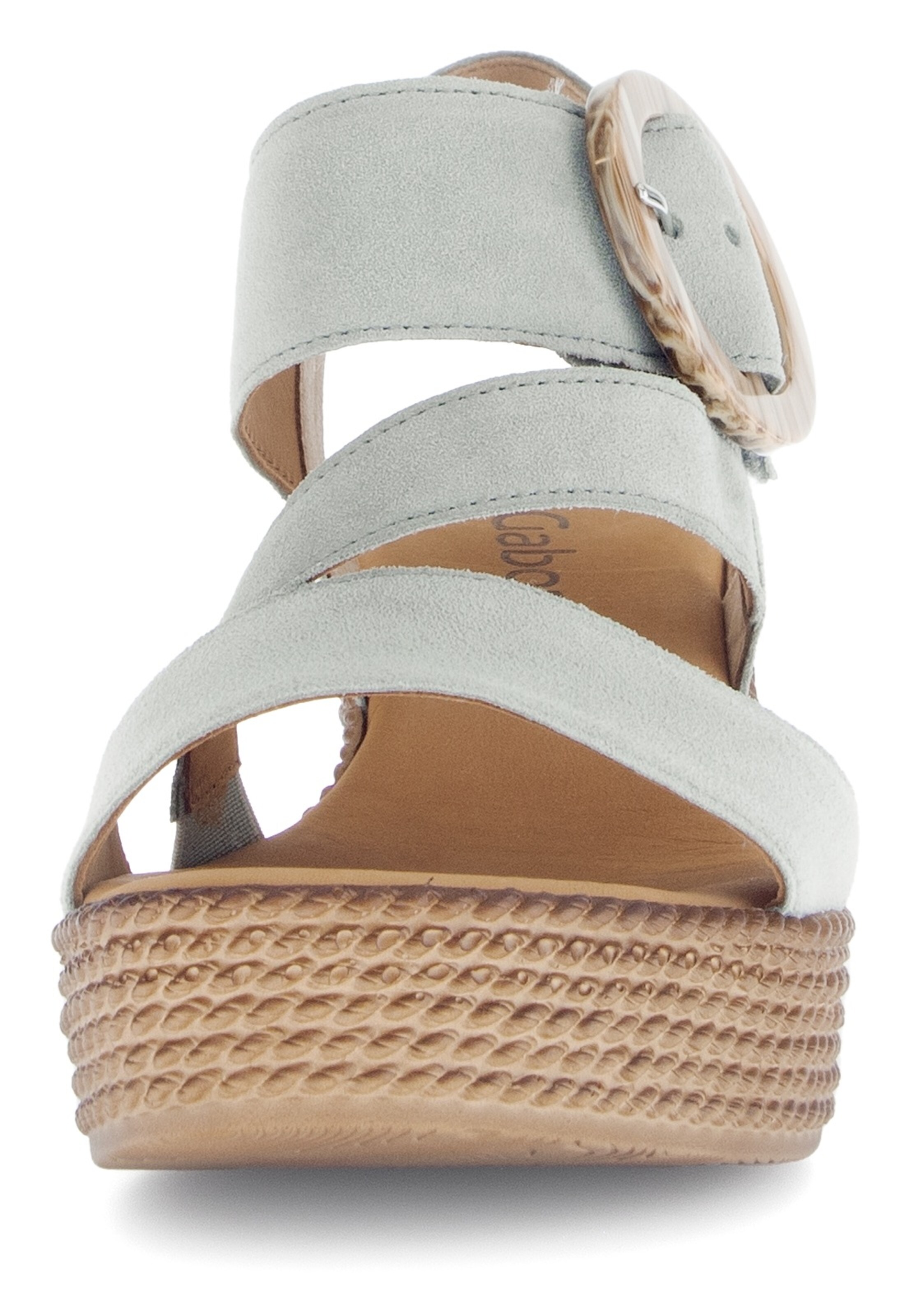 GABOR Strap Sandals in Green