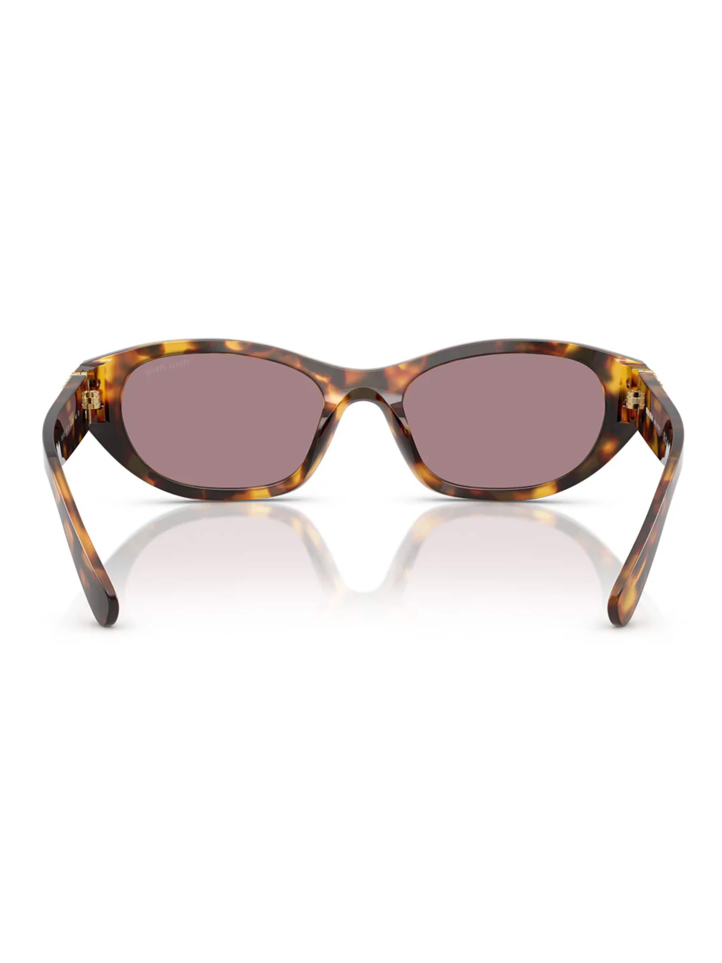Lunettes de soleil 'MUA03S 14L20I' Miu Miu en marron