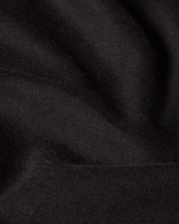 G-STAR T-Shirt - 'Double Sleeve Loose' in Schwarz