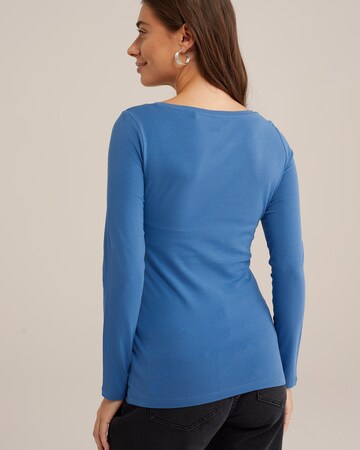 WE Fashion Shirt in Blue