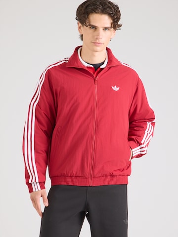 ADIDAS ORIGINALS Φθινοπωρινό και ανοιξιάτικο μπουφάν 'Firebird' σε κόκκινο: μπροστά