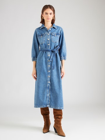 ONLY Blusekjole 'ONLHELLE' i blå: forside