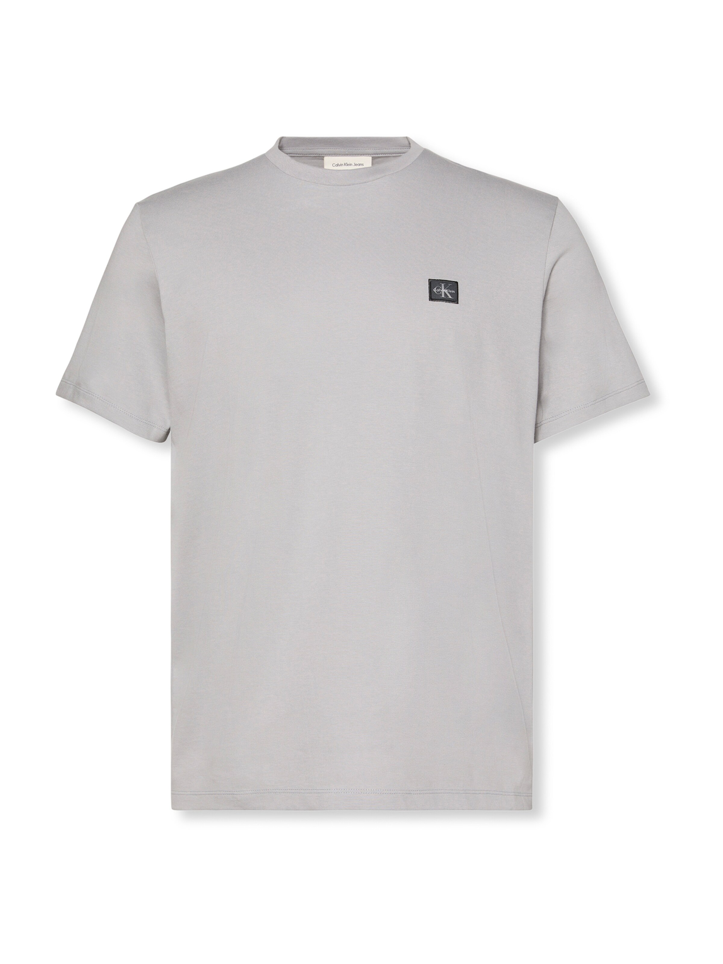 pelēks Calvin Klein Jeans T-Krekls: no priekšpuses