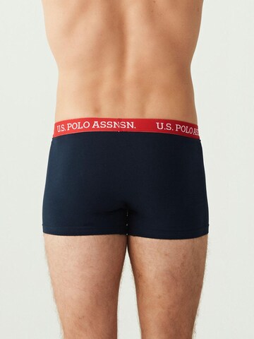 Boxeri de la U.S. POLO ASSN. pe albastru