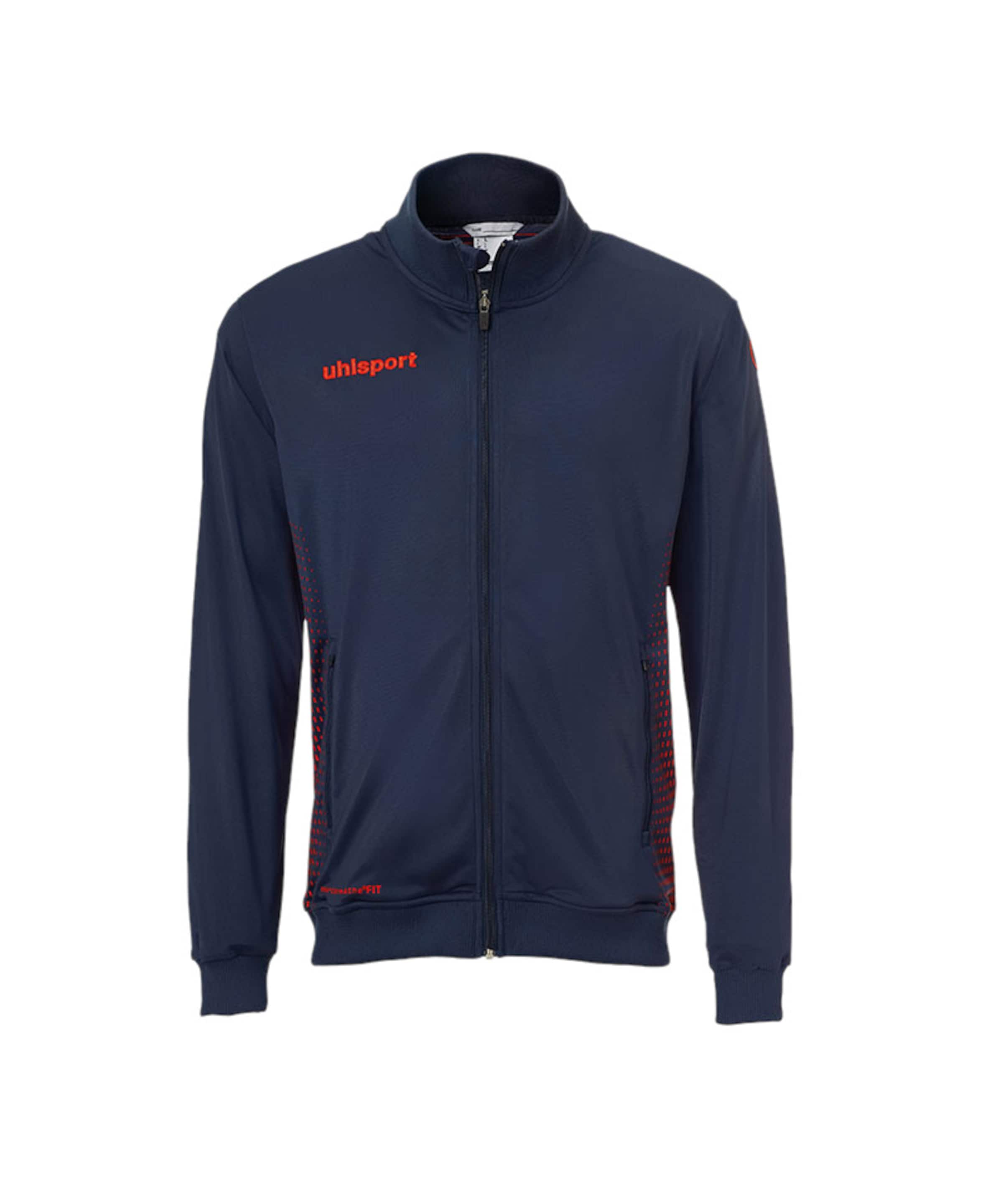 UHLSPORT Trainingsjacke in Blau: Vorderseite