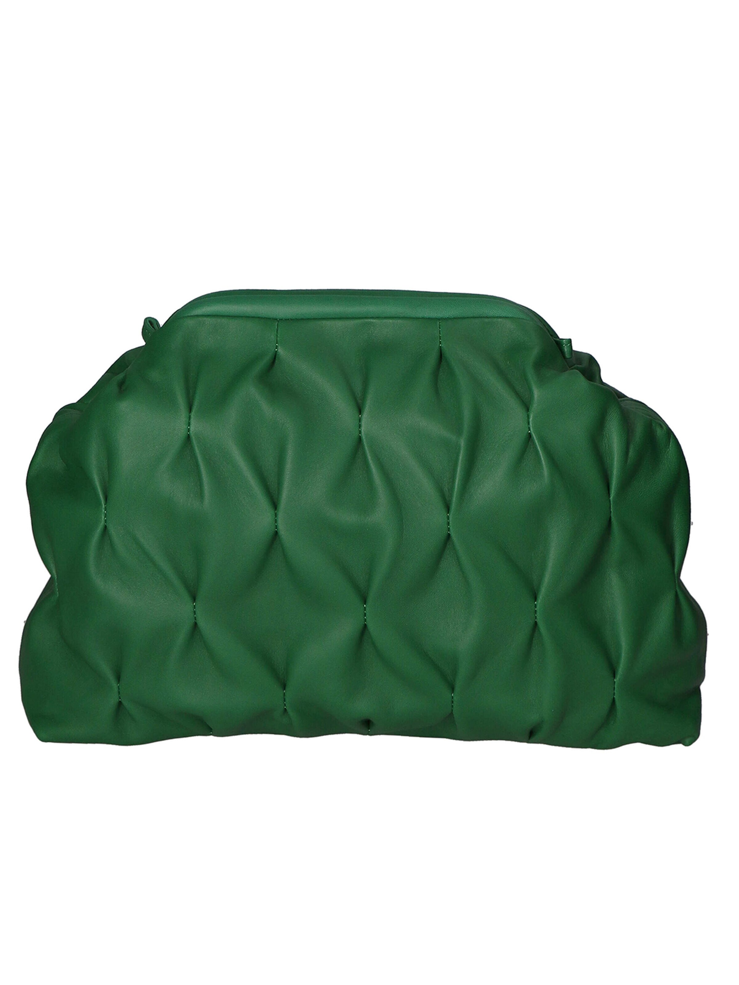 Pochette 'Pochette Verona in Pelle Sauvage - Tracolla Regolabile Made in Italy' di Gave Lux in verde: frontale