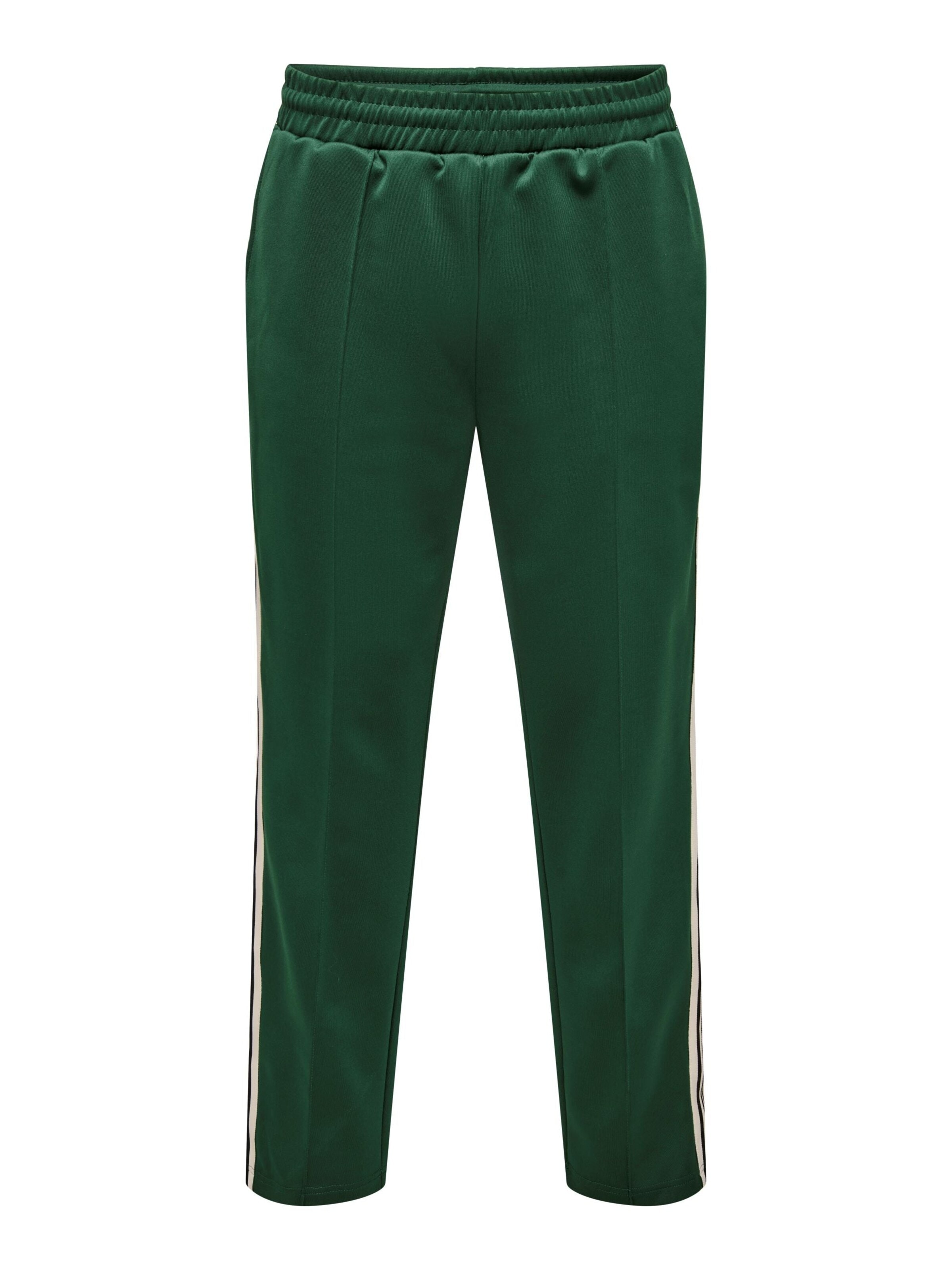Only & Sons Regular Sports trousers 'Pantaloni' in Green: front