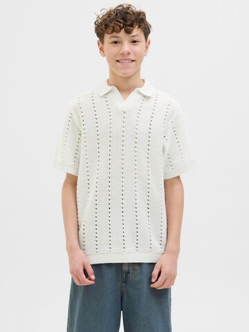 Jack & Jones Junior Pullover i hvid: forside