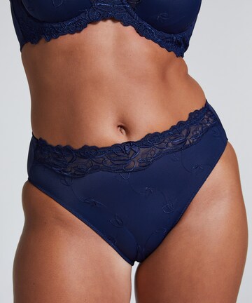 Hunkemöller Slip 'Diva" in Blau: Vorderseite