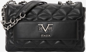 19V69 ITALIA Наплечная сумка 'Gaia Silver' в Черный: спереди