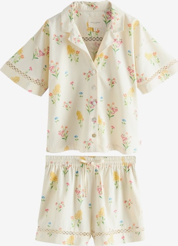 smėlio LAURA ASHLEY Pižama su šortais: priekis