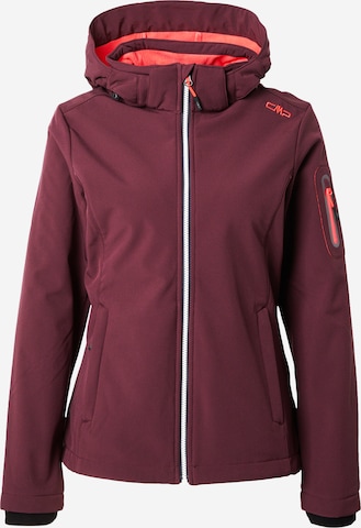 CMP Outdoorjas in Rood: voorkant