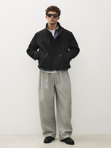 Veste mi-saison Bershka en noir