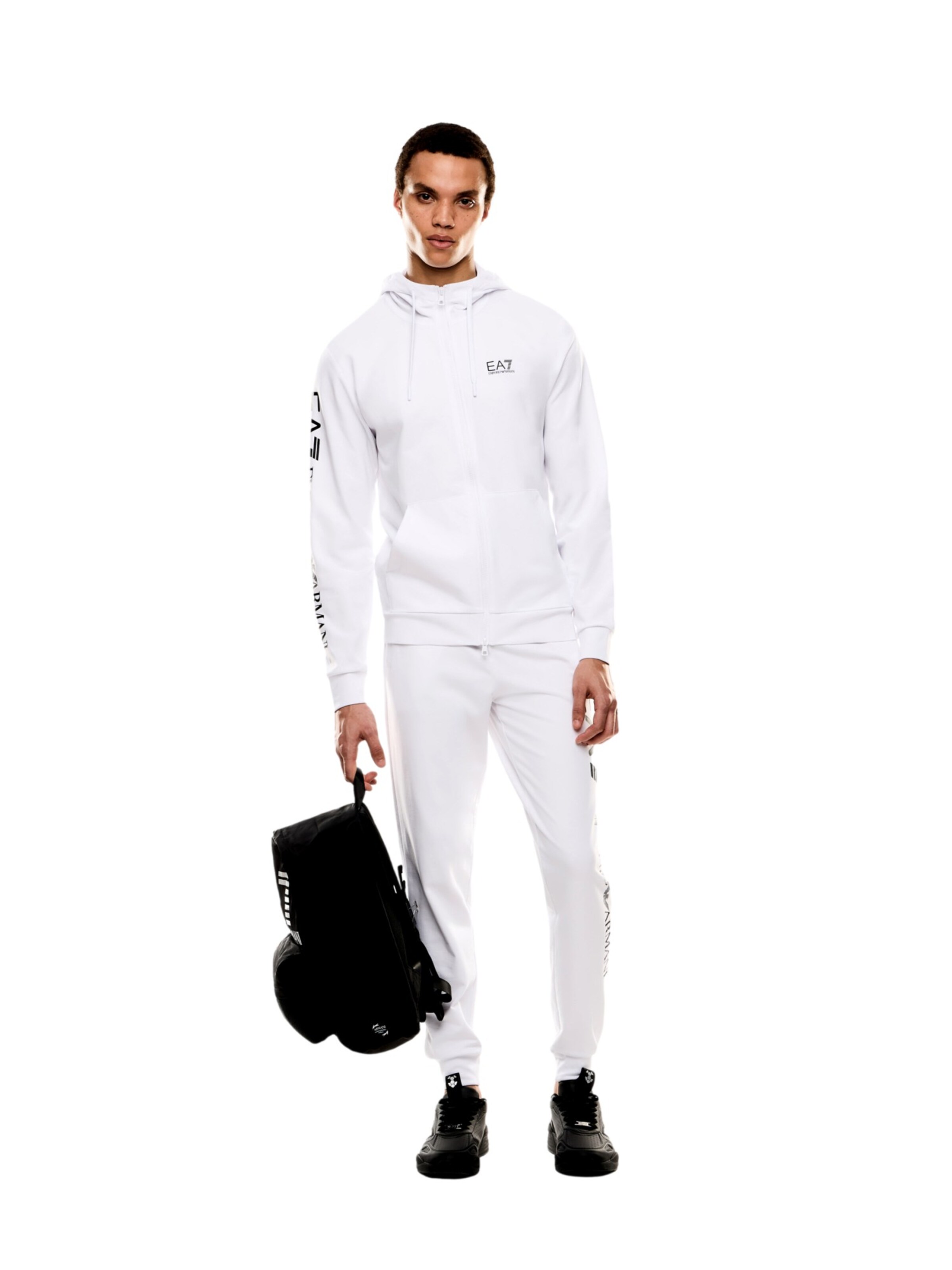 EA7 Emporio Armani Sweatvest in Wit