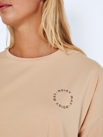 Noisy may T-Shirt 'Loui' in Beige